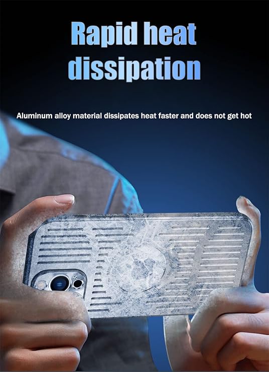 Heat Dissipation and Anti-fall  Phone Case| Metal Phone Case