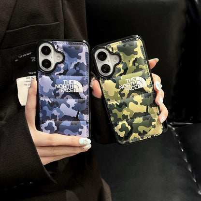 Trendy Brand Camouflage Cotton-filled Down Jacket | 3D Phone Case