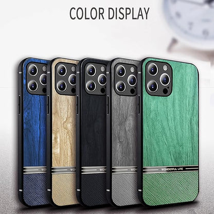Creative Unique Wood Grain TPU |Wood Phone Cases
