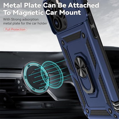 Bracket Magnetic Attraction Anti-drop|Metal Phone Case