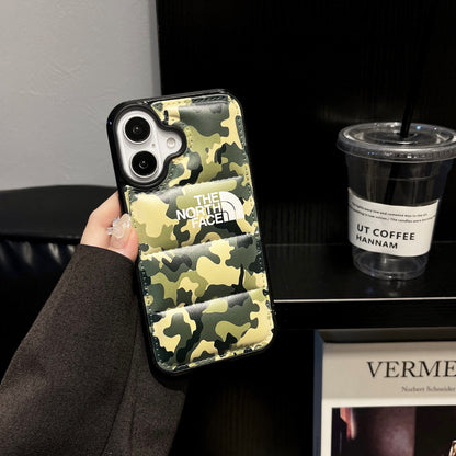 Trendy Brand Camouflage Cotton-filled Down Jacket | 3D Phone Case