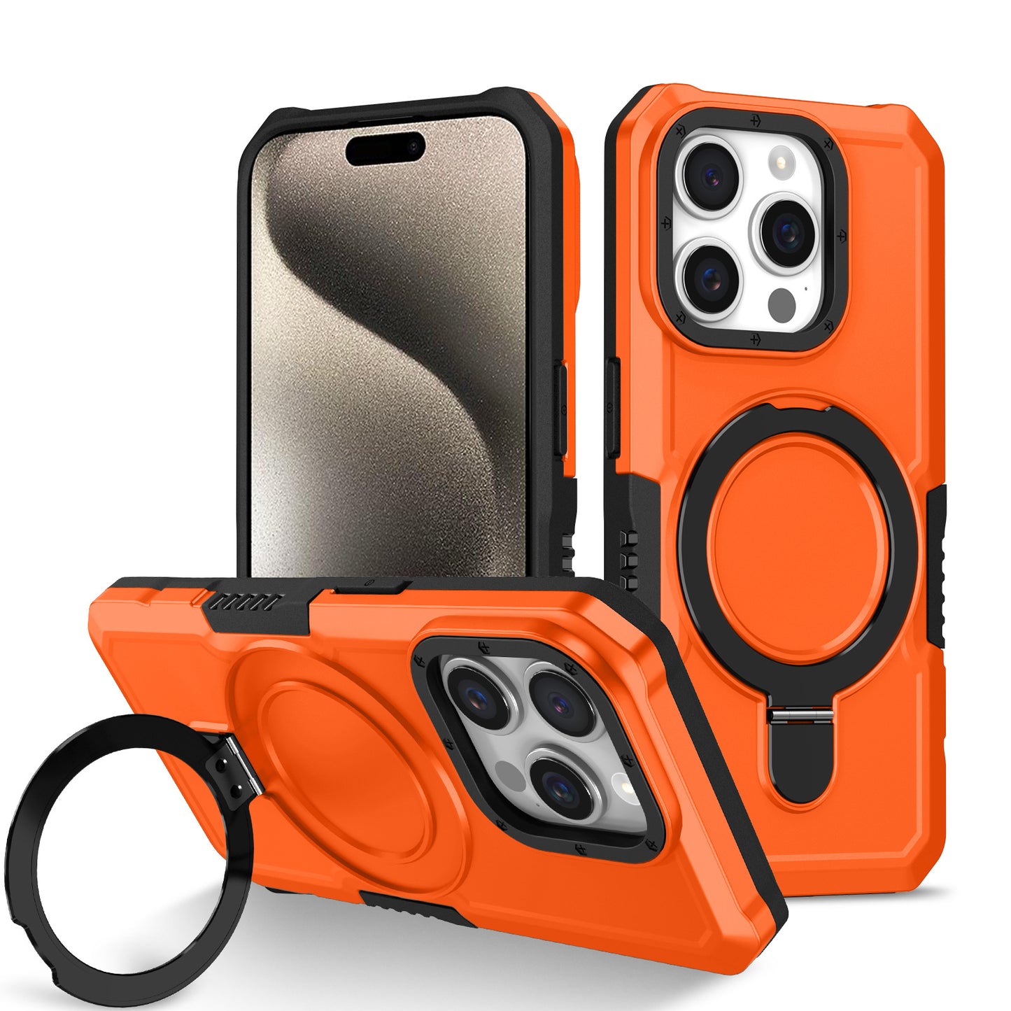 Luxury Armor Attribute Shockproof Anti-Drop| MagSafe Phone Case