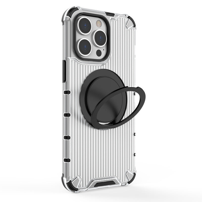 Magnetic Phone Case 360 Rotating Bracket | Raster Stripes