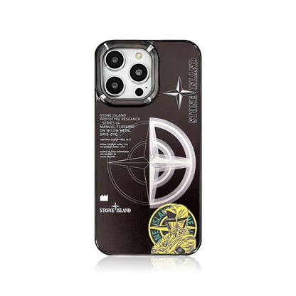 Compass Pattern Graphic|Simple Fashion Phone Case