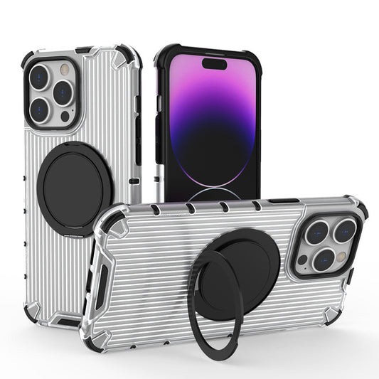 Magnetic Phone Case 360 Rotating Bracket | Raster Stripes