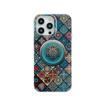 Rhombus Tide Brand Magnetic Suction | Ethnic Phone case