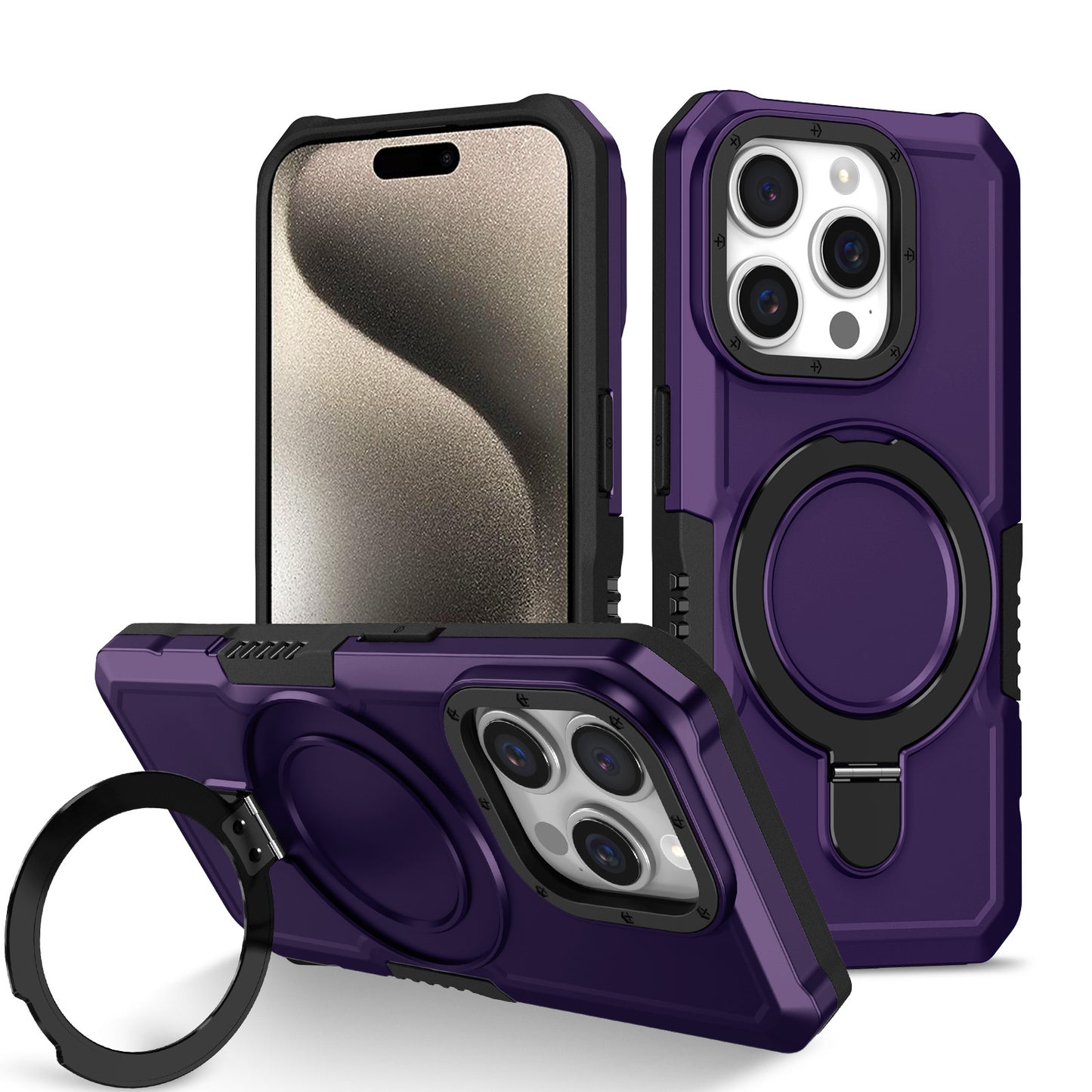 Luxury Armor Attribute Shockproof Anti-Drop| MagSafe Phone Case