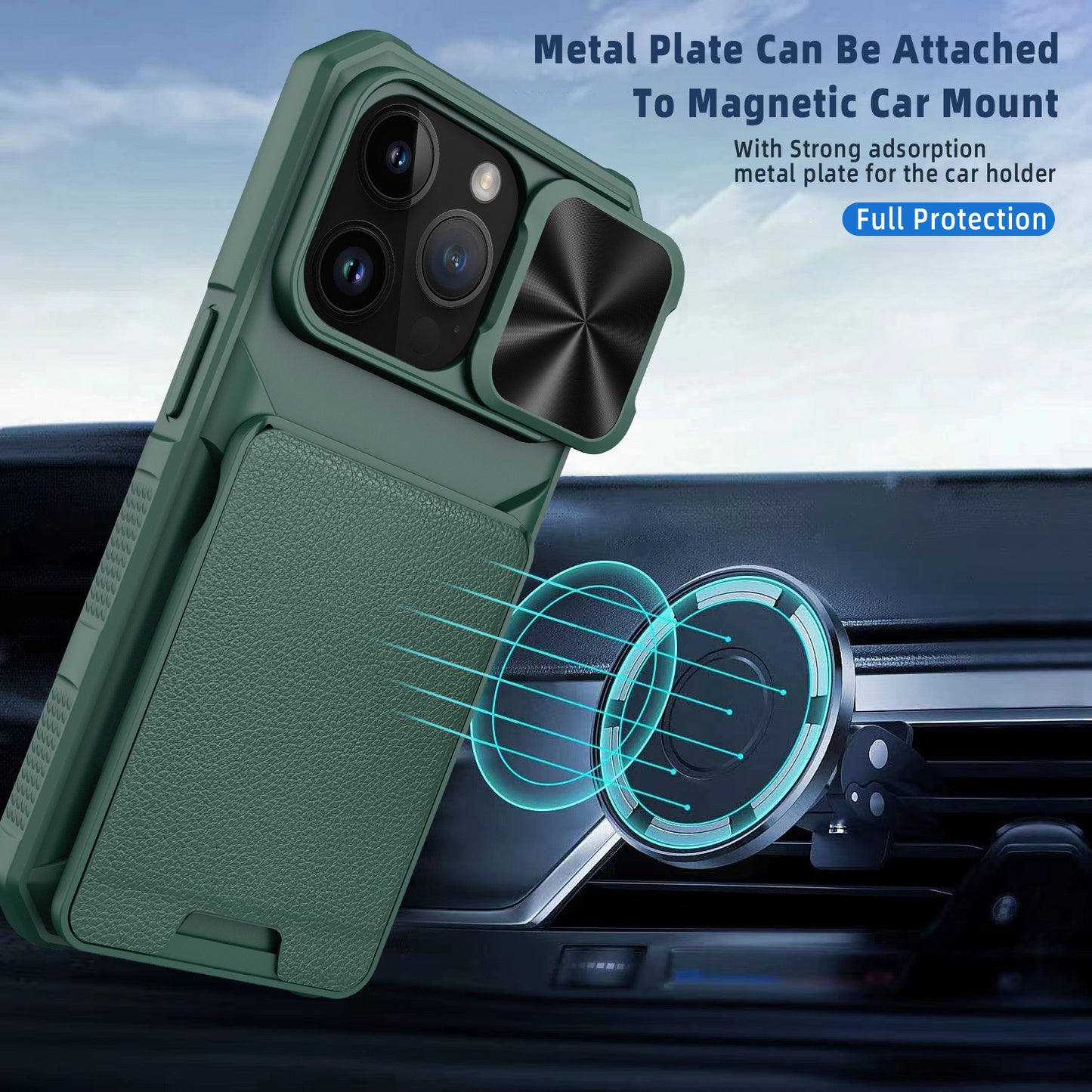 Slide Camera Cover Phone Case | MagSafe Phone Case