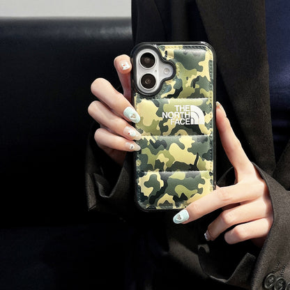 Trendy Brand Camouflage Cotton-filled Down Jacket | 3D Phone Case